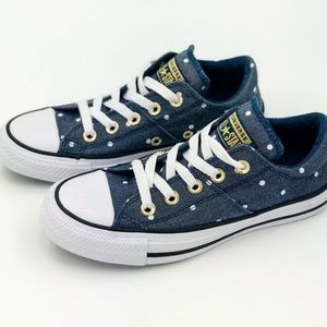 Blue Converse Madison Mini Dots Low Top Sneaker